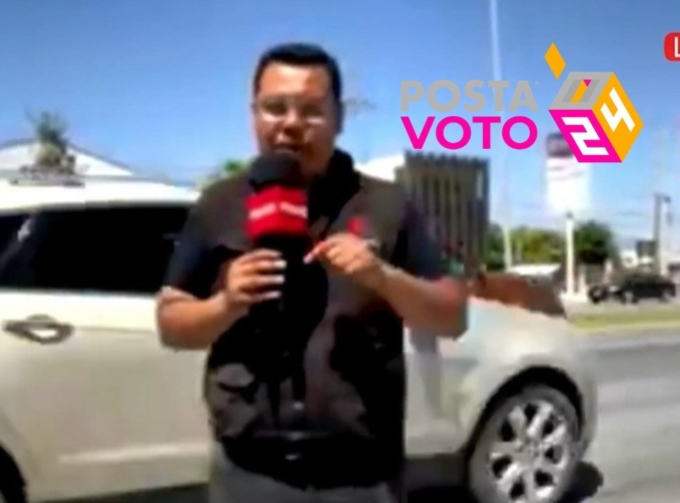 Marco Juárez colaborador de Grupo POSTA, comentando como se vive el ambiente político en Coahuila. Foto: Facebook POSTAmx.