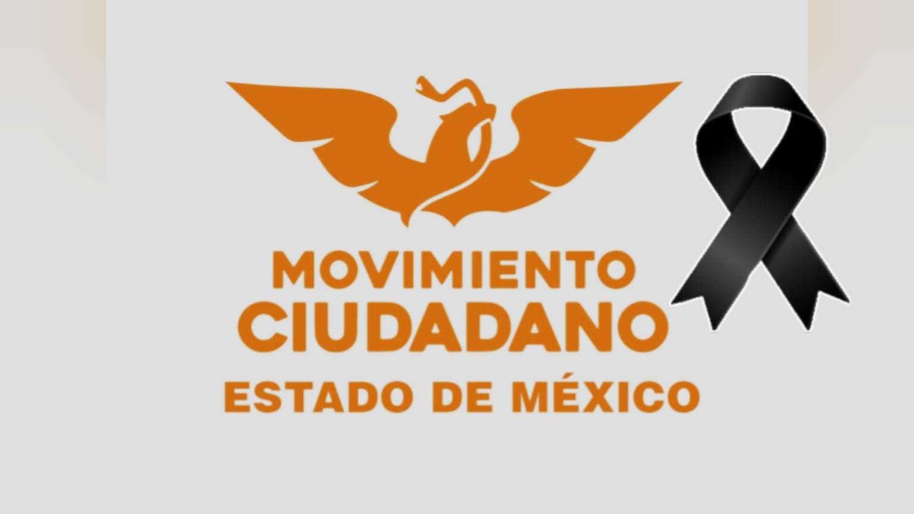 Movimiento Ciudadano en Luto: Cancelación de actividades de campaña. Foto: Especial