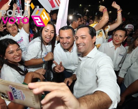 Mauricio Vila se une formalmente a la campaña electoral de Yucatán
