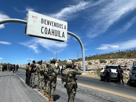 Despliegan operativo de blindaje en límites de Coahuila y Zacatecas