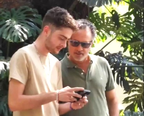 Nicolás Buenfil revela fotos con su padre, Ernesto Zedillo Jr.