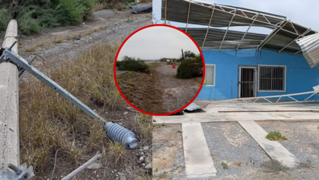 ¡Se quedaron sin techo! Bomberos de Escobedo reportan daños a colonia menonita 