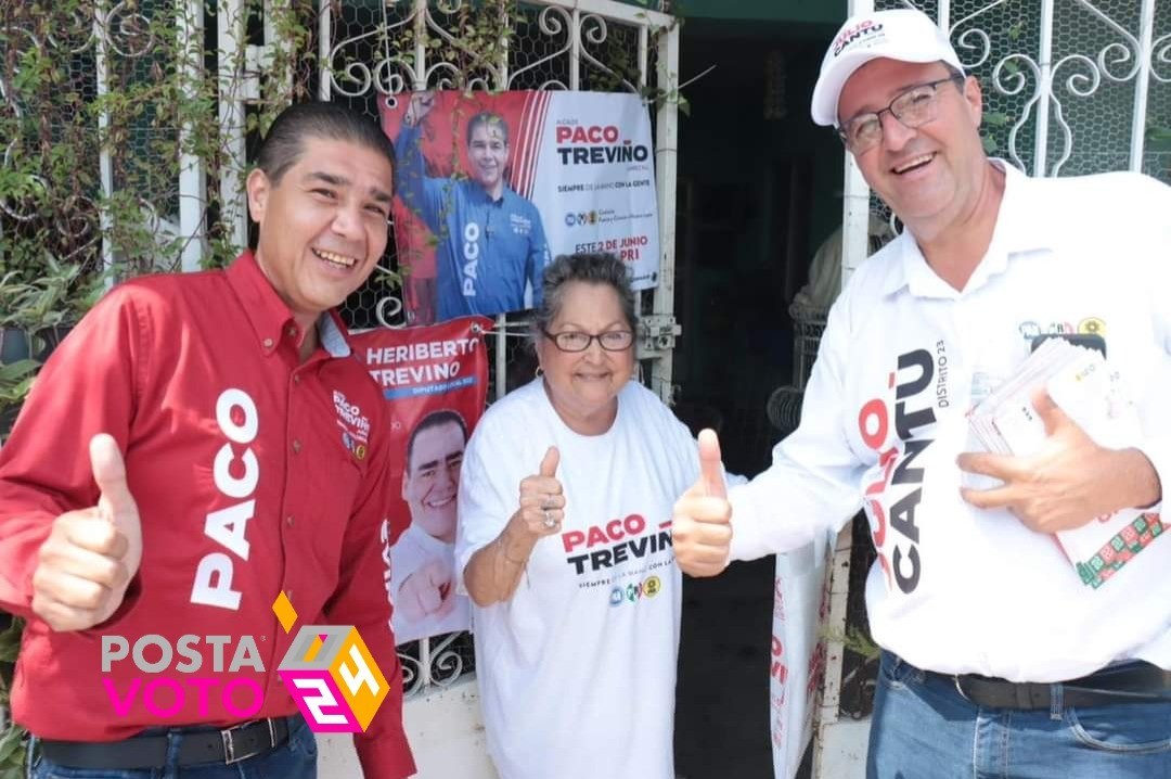 En un recorrido por la Colonia Héctor Caballero, el candidato presentó algunas de sus propuestas de campaña. Foto: Especial.