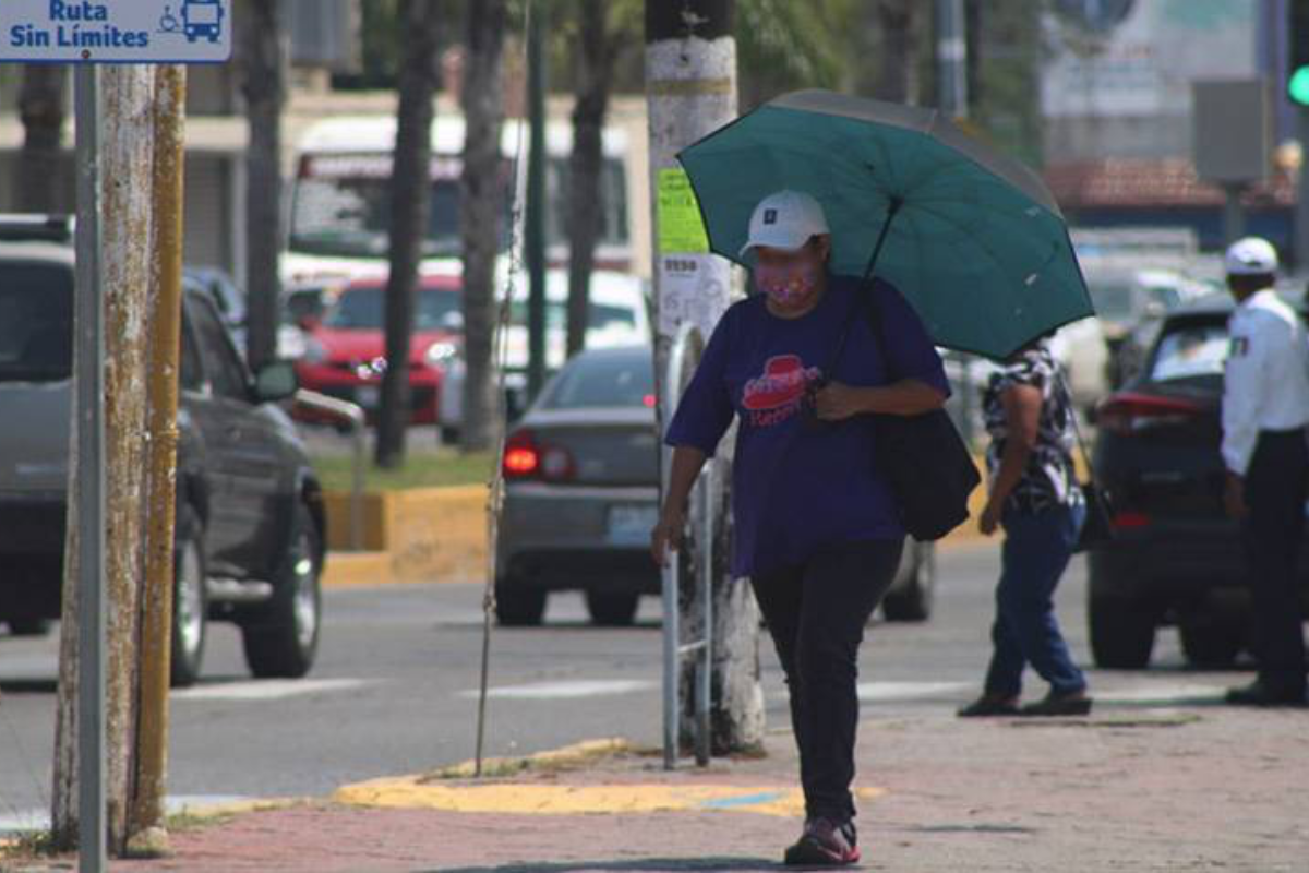 La tercera onda de calor en México podría generar temperaturas de hasta 48 grados centígrados en Tamaulipas. Foto: Archivo