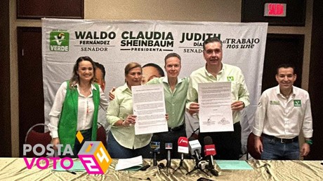 Firman Waldo y Judith acuerdo por él bienestar animal con Manuel Velasco