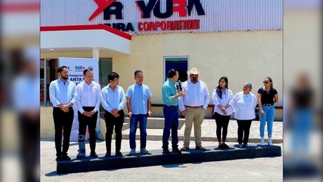 Inaugura Gobernador planta Yura en Mapimí; 1 de 31 inversiones que vienen
