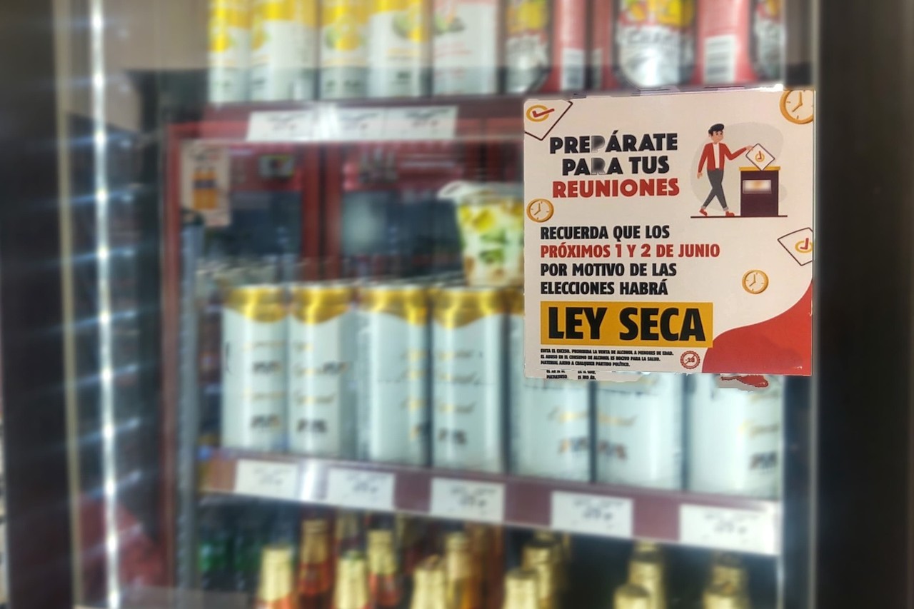 Sin venta de alcohol 1 y 2 de junio en EdoMéx; se aplicará Ley Seca en los 125 municipios. Imagen: GEM
