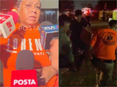 Mujer narra terror en colapso de escenario en San Pedro (VIDEO)