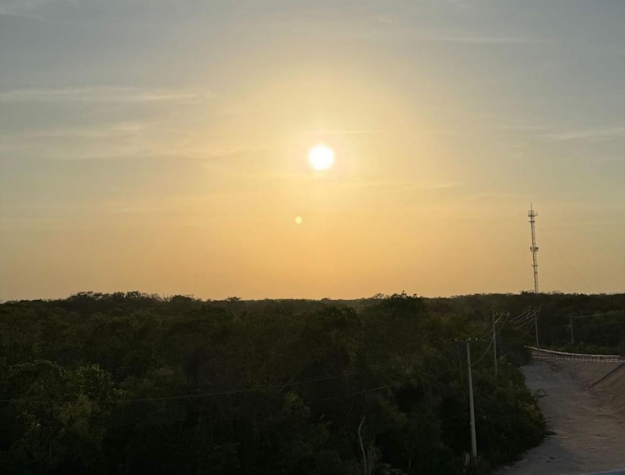 Fuertes temperaturas han roto récords en Yucatán. Foto: Irving Gil