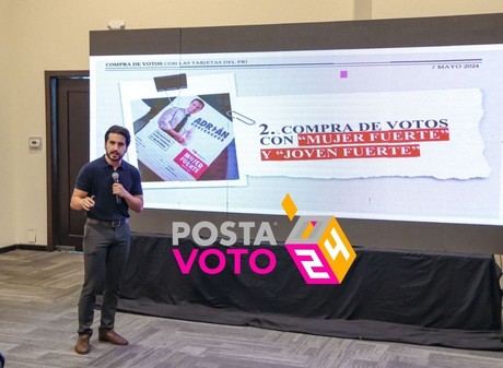 Acusa MC que Adrián de la Garza utiliza tarjeta regia para compra de votos