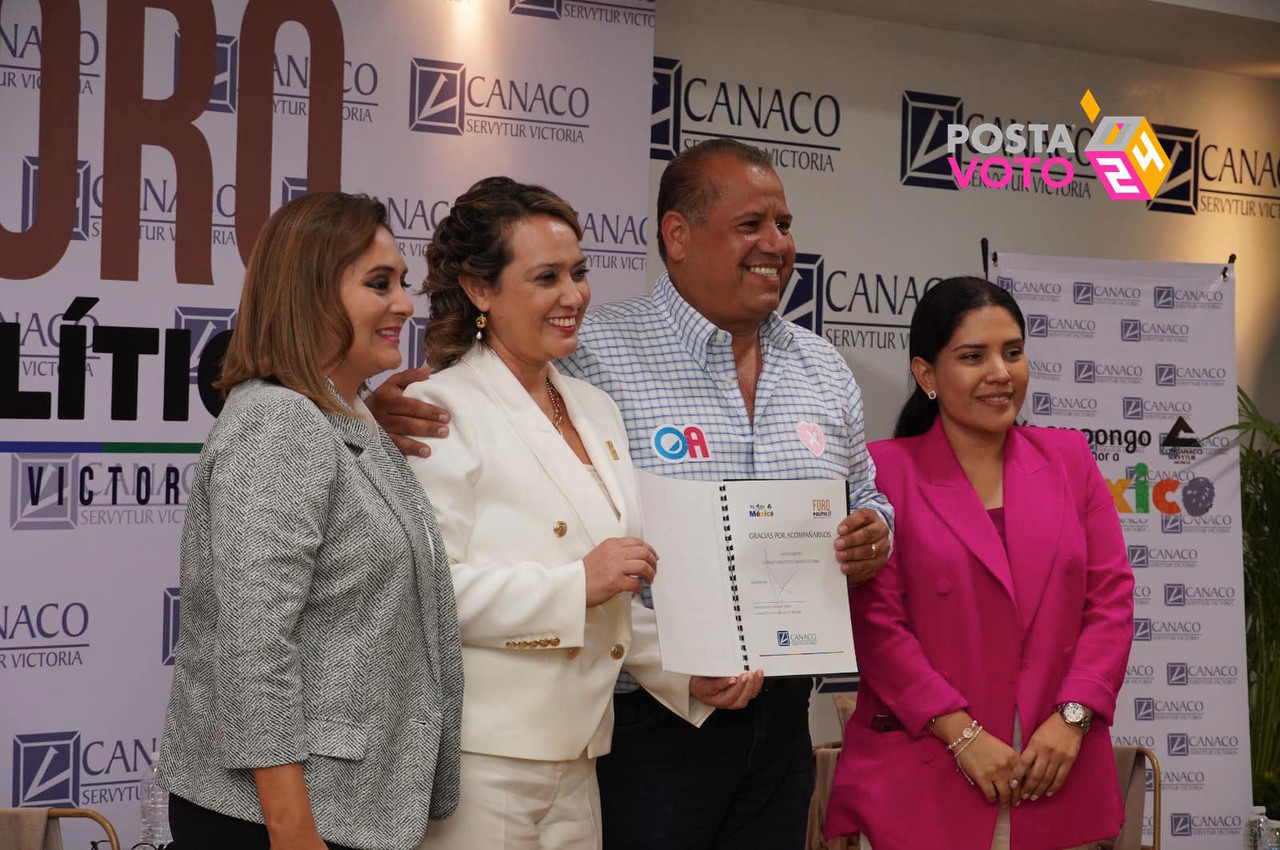 Oscar Almaraz Smer reunido con la CANACO. Foto: redes sociales
