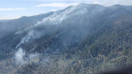 Incendios forestales a la baja, siguen activos tres en Edomex
