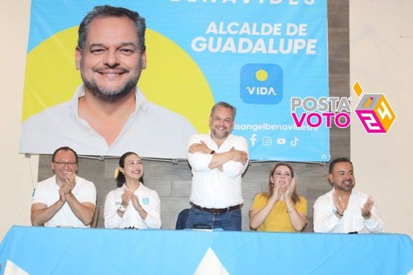 Luis Ángel Benavides arranca su campaña con el compromiso de mejorar Guadalupe