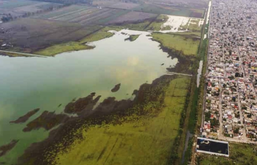 Lago de Valle de Chalco sufre desabasto de agua. Imagen ilustrativa.