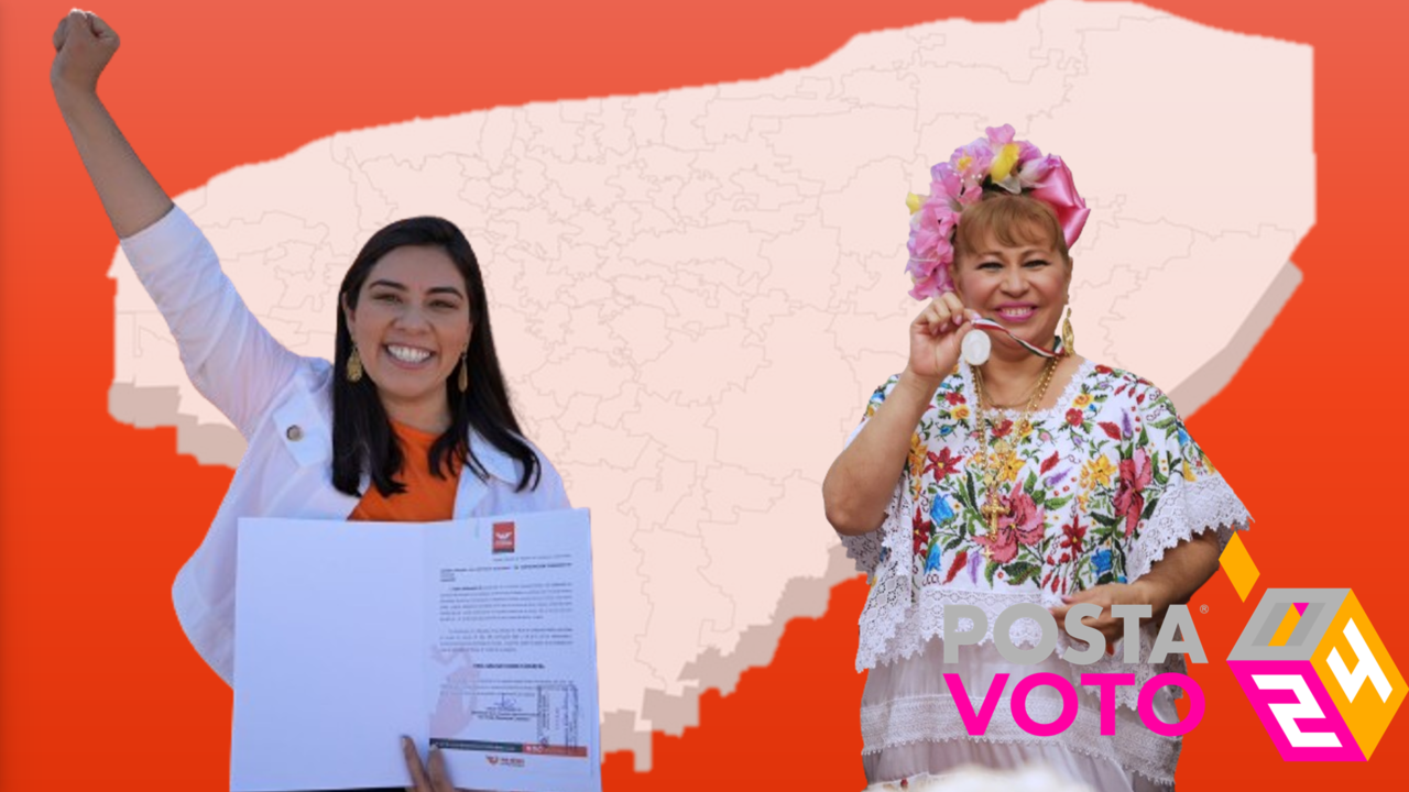 Elecciones en Yucatán: Vida Gómez y Jasmín López compiten por la gubernatura