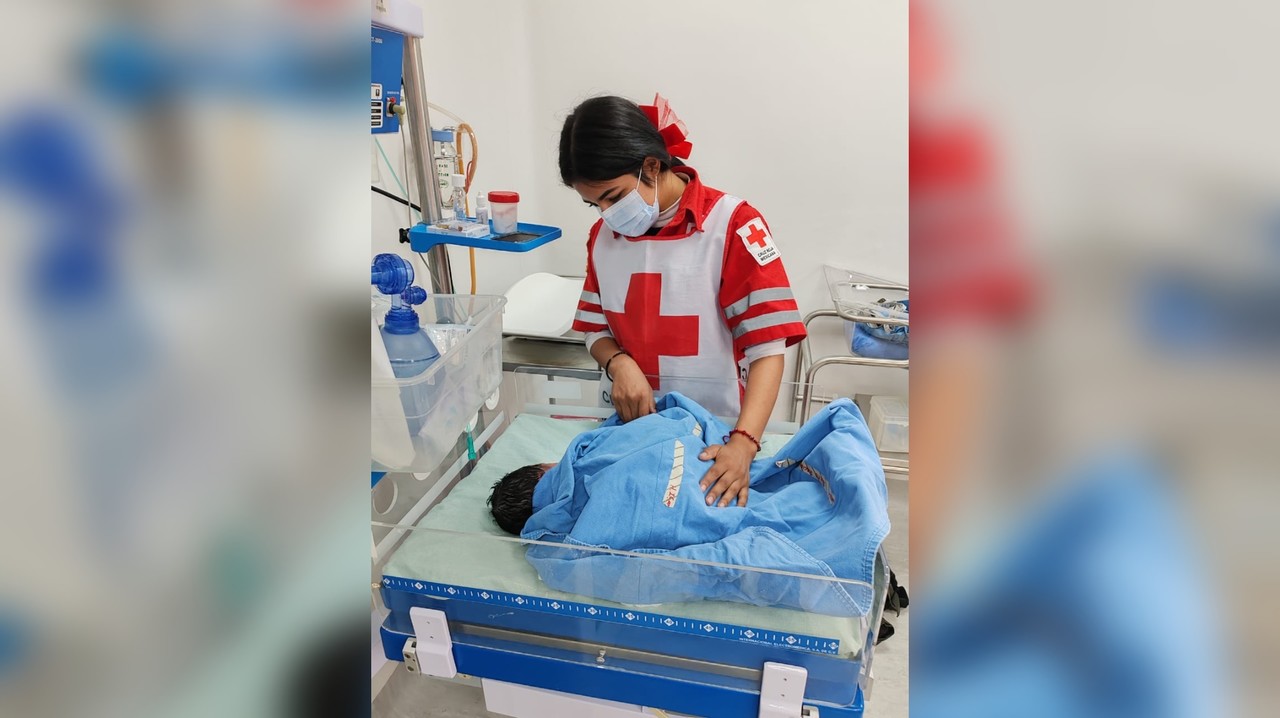 Una bebe nació en una gasolinera en el municipio de Canatlán, se encuentra en perfecto estado de salud. Foto: Especial.