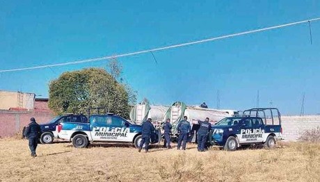 Recuperación de autotanques robados en Zinacantepec