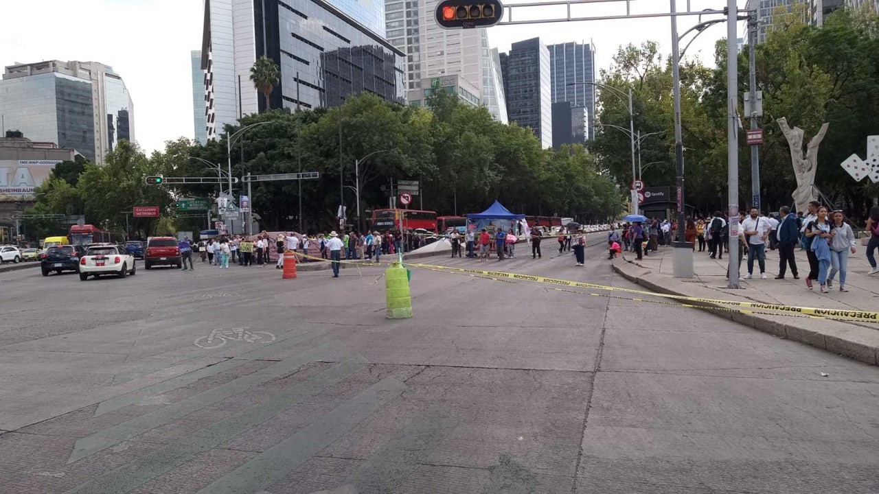 Av. Paseo de la Reforma. Foro: Archivo de @OVIALCDMX
