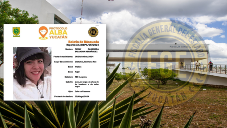 Activa el Protocolo Alba: Buscan a joven universitaria desaparecida en Mérida