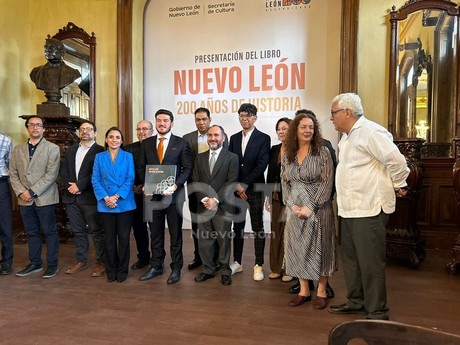 Presentan libro 'Nuevo León 200 años de historia'