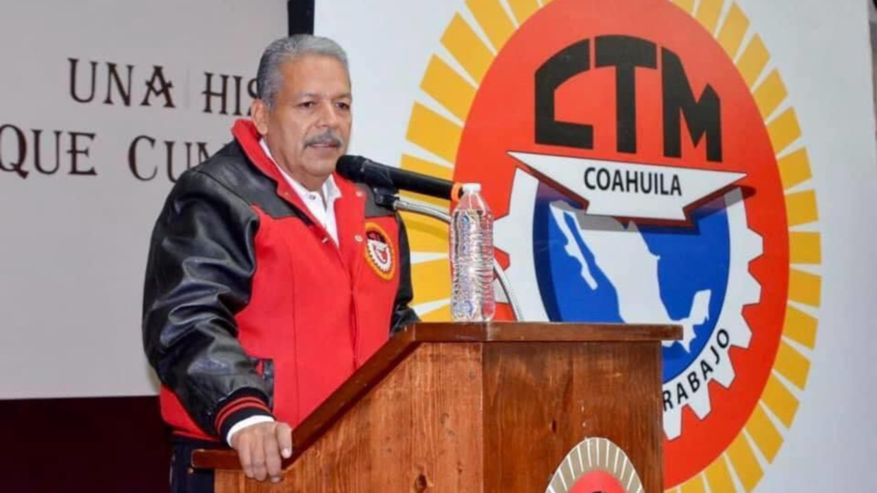 Tereso Medina líder de la CTM en Coahuila / Foto: CTM