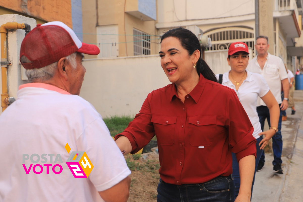 Mónica Villarreal Anaya, candidata a la alcaldía de Tampico. Foto: Ignacio Aceves