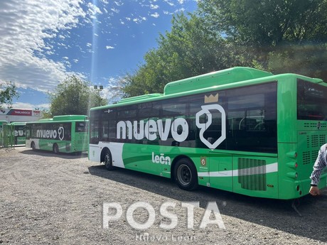 Arrancan 5 nuevas rutas con 60 camiones en Nuevo León