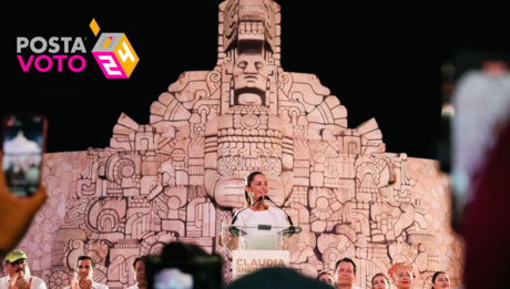 Claudia Sheinbaum pide voto masivo para el triunfo de la 4T en Yucatán y México