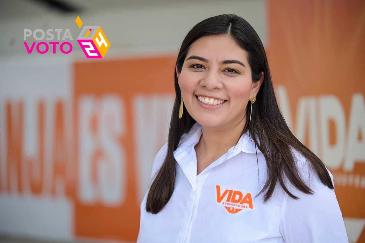 Vida Gómez, candidata a la alcaldía de Yucatán.- Foto: Cortesía