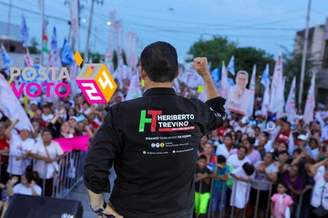 Heriberto Treviño promete mejorar el transporte público en Juárez