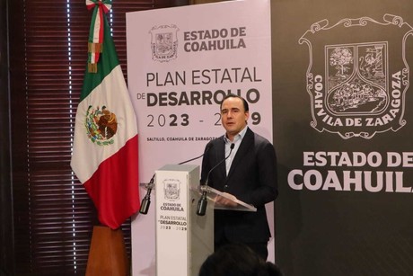 Presenta Manolo Jiménez su Plan Estatal de Desarrollo 2023-2029