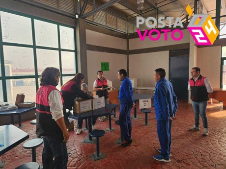 Termina sin incidentes votación anticipada en penales de Edomex
