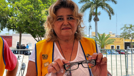 Club de Leones realiza campaña de salud visual en Mérida