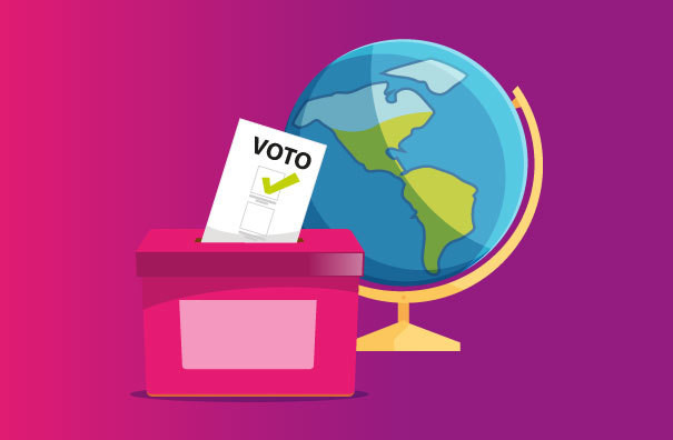 Más de 250 mil mexicanos votarán en el extranjero. Foto del INE.