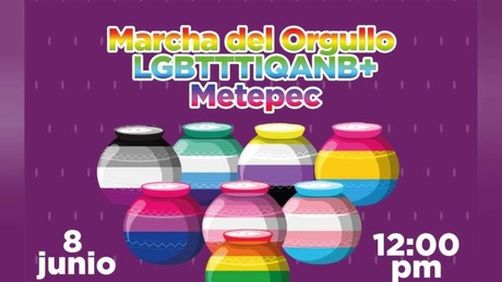 Metepec se prepara para su Tercera Marcha del Orgullo LGBTTTIQANB+