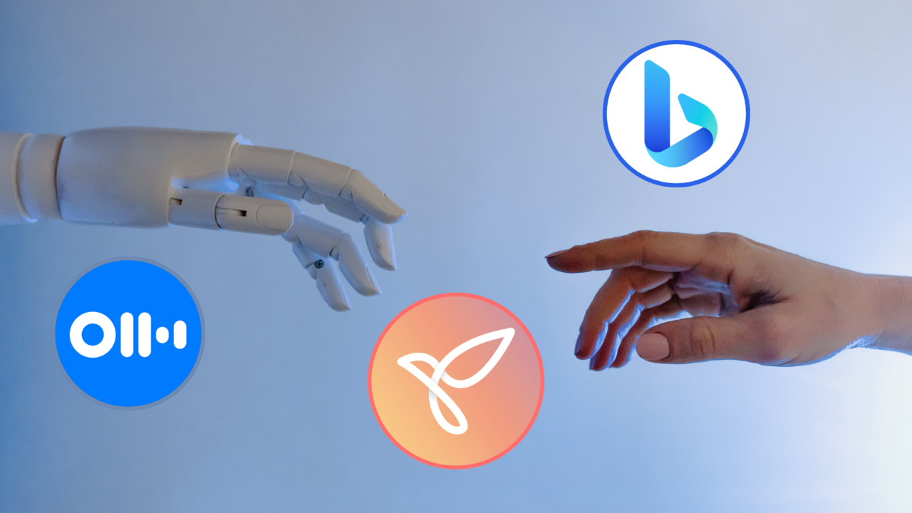 Mano de robot encontrándose con mano humana / Foto: CANVA