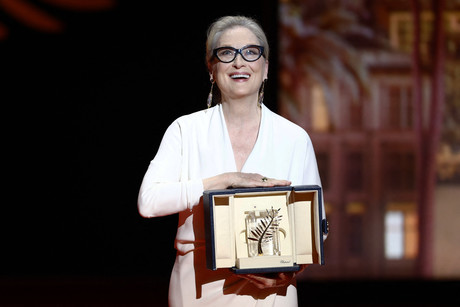 Meryl Streep recibe Palma de Oro honorífica en Cannes