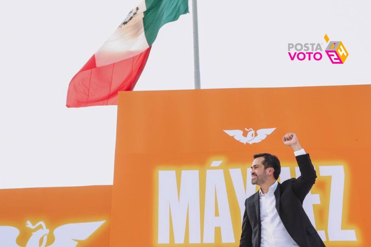 El candidato a la presidencia por Movimiento Ciudadano, Jorge Álvarez Máynez. Foto: X @AlvarezMaynez