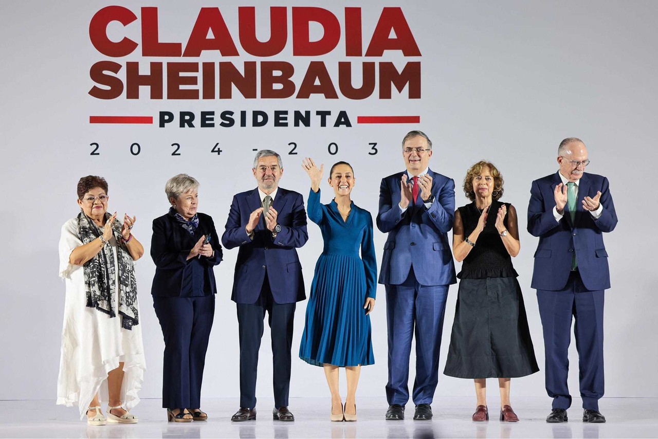 Claudia Sheinbaum dio a conocer este 20 de junio los primeros seis integrantes de su gabinete. Foto: Claudia Sheinbaum