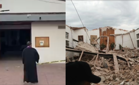 Sacerdote se salva milagrosamente del desplome en iglesia de Tala, Jalisco