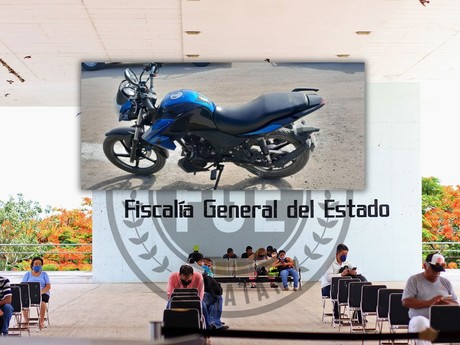 Va a prisión por robar una moto en la colonia El Porvenir de Mérida