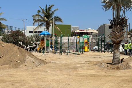 Remodelan parque Arcos del Sol en Cabo San Lucas