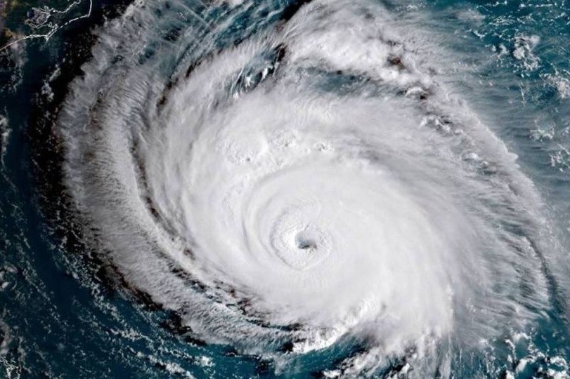 El huracán Alberto en el Océano Atlántico en la temporada del huracanes. Foto: Fotopolítica.