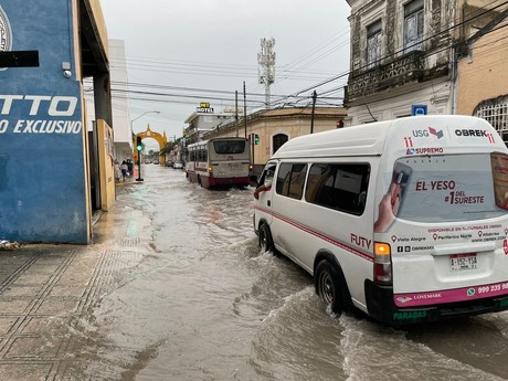 ¡Atención conductores!: ¿Qué calles debes evitar en Mérida por las inundaciones?