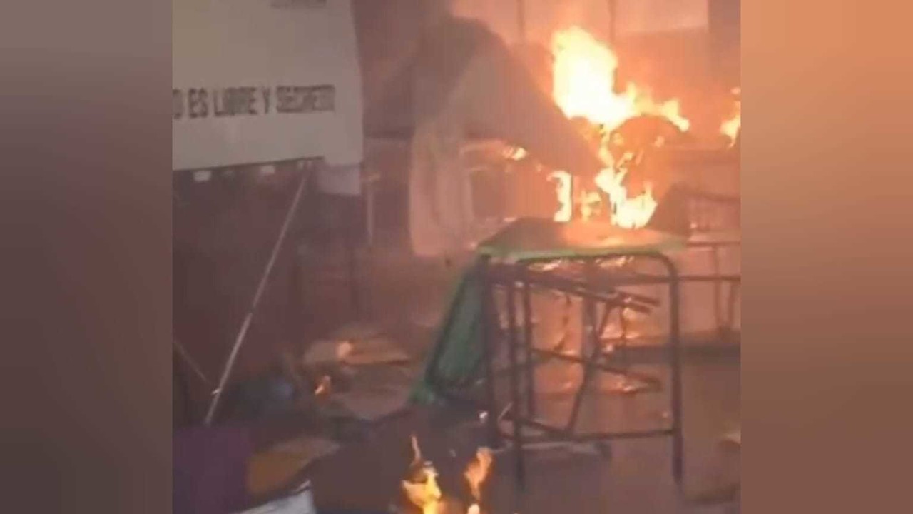 Vinculado a proceso por incendio en casilla electoral del Edomex. Foto: Captura de pantalla