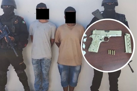 Dos hombres arrestados en Linares por posesión de drogas y arma de fuego