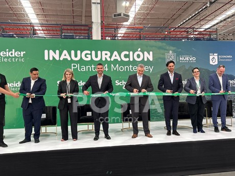 Inaugura Schneider Electric 'Monterrey 4', con la que suman 10 a nivel nacional