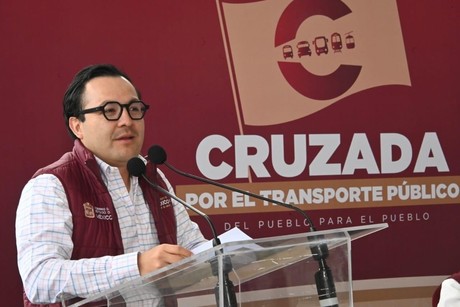 Edomex: Anuncian 'Cruzada por el Transporte Público' para mejorar servicio