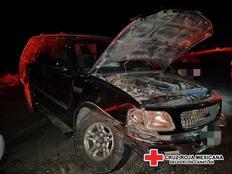 Choque múltiple deja 13 lesionados en la carretera Durango - Parral