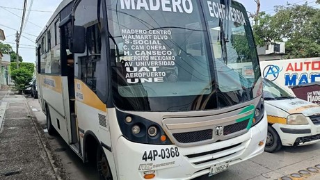 Aumento ilegal del pasaje le pega a 10 mil familias pobres de Madero